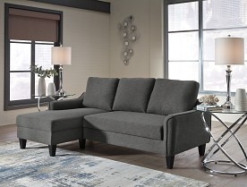 Ashley Jarreau Gray Sofa Chaise Sleeper Gray 