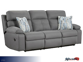 Affordable Porschia Asphalt Motion Sofa