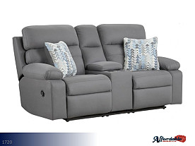 Affordable Porschia Asphalt Motion Loveseat