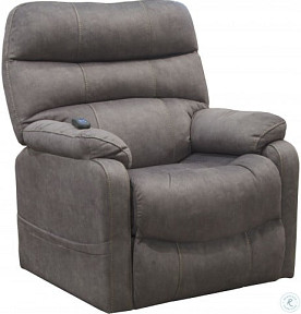 Catnapper Buckley Gray Power Lift Recliner Gray 