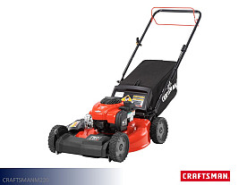 Craftsman M220 Self-Propelled Push Mower - 21" Deck | 150cc (Red)