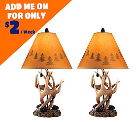 Ashley Derek - Brown Poly Table Lamps  