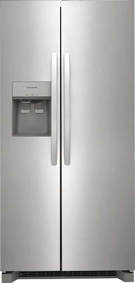 Frigidaire 23cuft Stainless Steel Side by Side Fridge 
