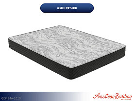 American Bedding Carina Mattress - 10" Profile | Twin (Firm | 460 Coil (QN) | Foam Encased)