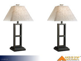 Ashley Deidra Black Lamp (Pair)