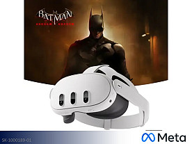 Meta Quest 3 with Batman Arkham Shadow Virtual Reality Item - 512GB (White)
