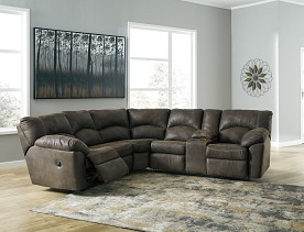 Ashley Tambo Canyon Two Piece Reclining Sectional  