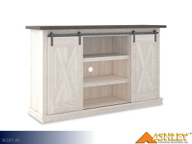 Ashley Dorrinson Two-Tone Entertainment Stand (Medium)