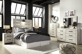 Ashley Cambeck Queen Headboard Set with Dresser, Mirror, Chest & Nightstand  